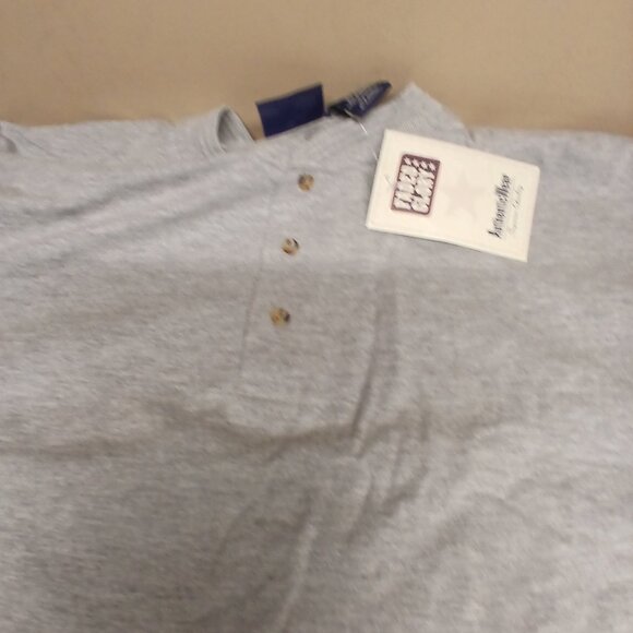 Y2k vintage deadstock faded glory Henley shirt men's xxl - Picture 1 of 11